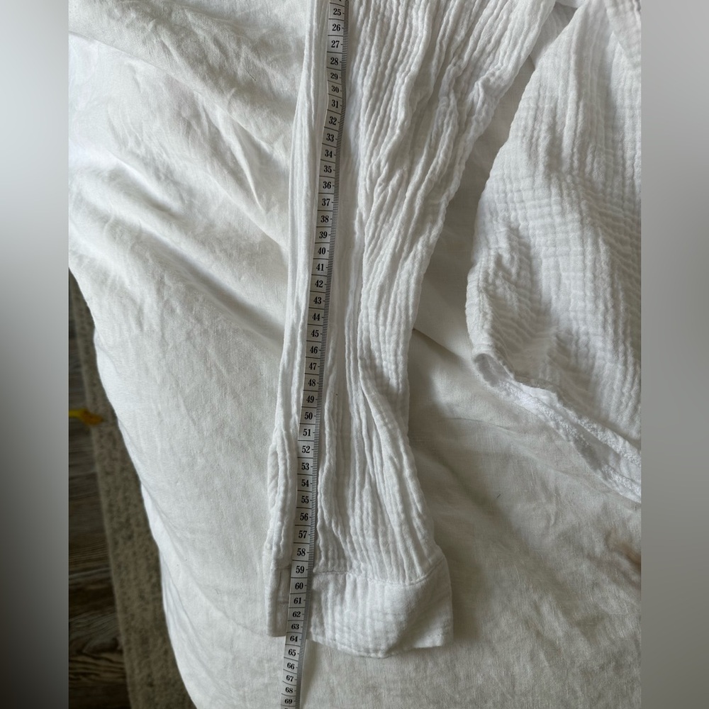 Zsupply, Perfect Airy Gauze Button Up, L - Picture 7 of 8